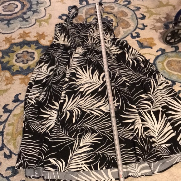 ❤️ Women’s TORRID NWT Zebra Dress Mid Wash Challis Smocked Bodice Dress Sz 0 - Picture 10 of 11